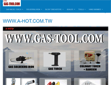 Tablet Screenshot of gas-tool.com